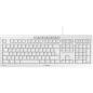 Preview: CHERRY STREAM KEYBOARD Kabelgebunden QWERTZ USB – Leise Büro-Tastatur Hellgrau